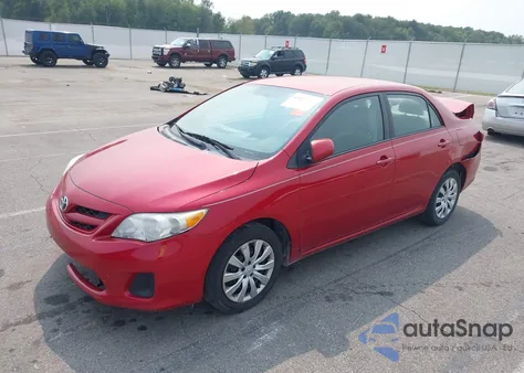 2012 Toyota Corolla Le z USA, uszkodzony, nr VIN 2T1BU4EE3CC783429